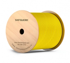 8芯單模室內(nèi)光纜 9/125 GJFJV/GJFJH 勝為低煙無鹵光纜 