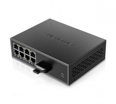 1光8電千兆單模雙纖 單個(gè)裝 勝為SC口光纖收發(fā)器 20KM BGHJ108G